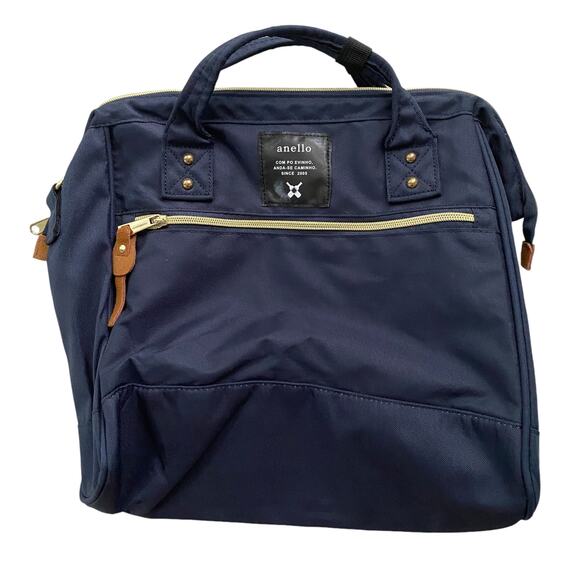 Anello Navy Cross Bottle 2 Way Bag - Picture 1 of 3